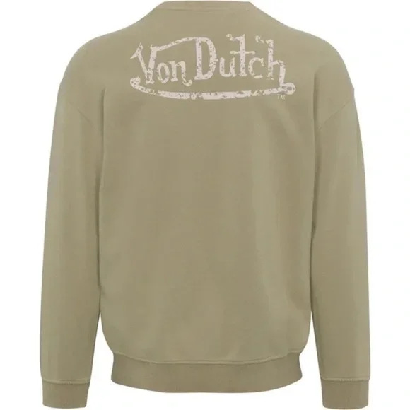 Von Dutch Men’s SAGE FRENCH TERRY CREW NECK
SWEATER/Pullover | NEW/NWT!!🤎🤎 - Picture 1 of 9